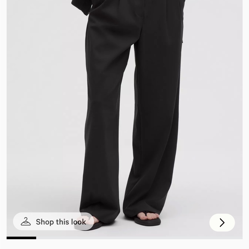 Lululemon Day Drift High Rise Wide-Leg Trousers